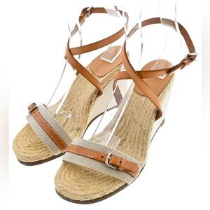Hermes Wedge Sandal